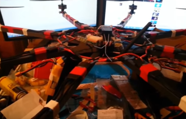 Octocopter parts list with price