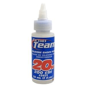 Team Associated 5421 20 Weight Silicone Oil RC Shock Fluid 2 Ounce