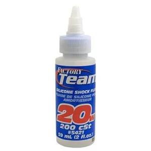 Team Associated 5421 20 Weight Silicone Oil RC Shock Fluid 2 Ounce