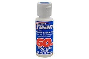 Team Associated 5436 60 Weight Silicone Shock Oil 2 Ounce RC Diff Oil Weight Guide Essential