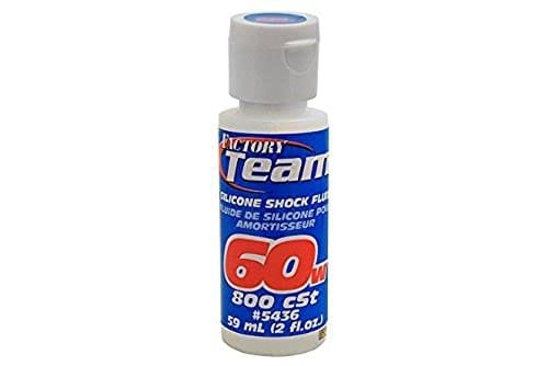 Team Associated 5436 60 Weight Silicone Shock Oil 2 Ounce RC Diff Oil Weight Guide Essential