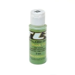 Team Losi Racing TLR74015 RC Silicone Shock Oil 70WT 910CST 2OZ for Enhanced Electric Car and Truck Performance