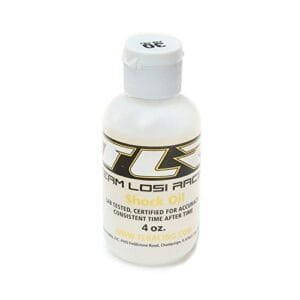 Team Losi Racing Silicone Shock Oil 30WT 338CST 4OZ TLR74023 Compatible Electric Car Truck Option Parts
