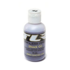 Team Losi Racing 40WT 516CST Silicone Oil for RC Shocks 4OZ TLR74025 Electric Car Truck Performance Enhancer