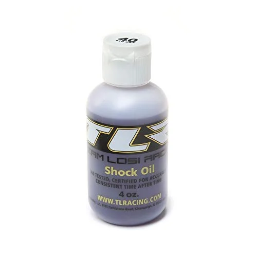 Team Losi Racing 40WT 516CST Silicone Oil for RC Shocks 4OZ TLR74025 Electric Car Truck Performance Enhancer