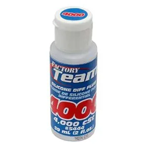Team Associated FT Silicone Diff Fluid 4000 CST ASC5444 RC Car Diff Oil for Electric Vehicles