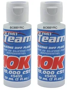 2 Pack Associated ASC5455 10000k CS Silicone Diff Oil Fluid RC Fuel Bottle for Losi SC10 HPI TRAXXAS ARRMA Includes CHICAGOLAND RC Coupon