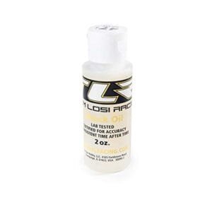 Team Losi Racing Silicone Shock Oil 47.5WT 660CST 2OZ TLR74031 for RC Oil Tanker Truck