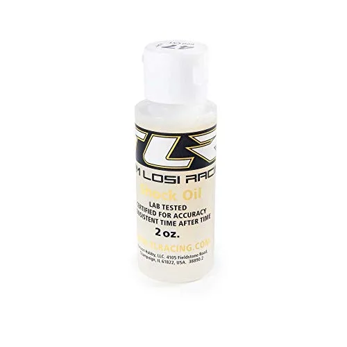 Team Losi Racing Silicone Shock Oil 47.5WT 660CST 2OZ TLR74031 for RC Oil Tanker Truck