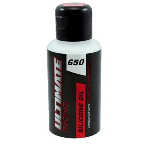 Ultimate Racing Shock Oil 650 CST 100ml 3.38OZ UR0765X Premium RC Shock Oil Alternative
