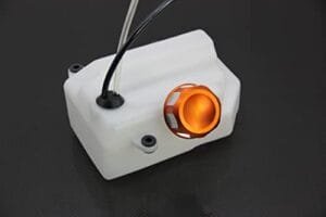 GTBRacing Orange Crush RC Fuel Plastic Tank with Metal Cap for 1 5 Scale RC Cars HPI Baja 5B 5T 5SC