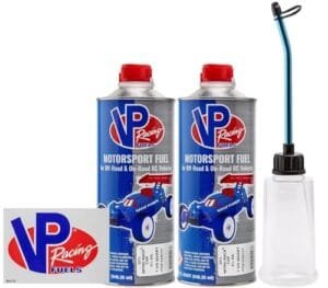 VP Racing Fuel PowerMaster 20 Nitro 9 Synthetic Castor Oil RC Car Racing Fuel Fill Kit