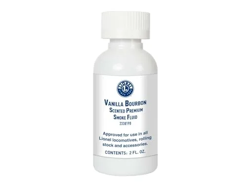 LIONEL Vanilla Bourbon RC Smoke Oil 2oz Bottle 2330190