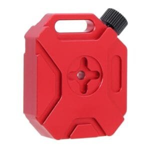 FACCNOY RC Shock Oil for Crawler High Performance Aluminum Alloy Simulated Fuel Tank Upgrade Part for 1/10 RC Crawler Car SCX10 TRX4 RC4WD D90 Tamiya YIKONG MST VS4 10