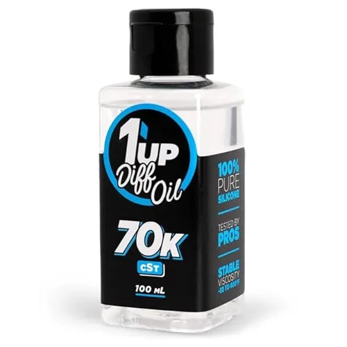 1UP Racing Pure Silicone Diff Oil 100ml 70K CST 110070
