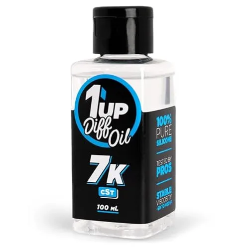 1UP Racing 110007 - Pure Silicone Diff Oil, 100ml, 7K CST