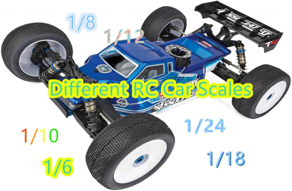 Different RC Car Scales