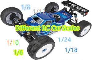 Different RC Car Scales