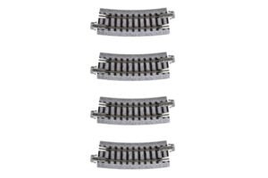 Kato USA RC Parts USA Model Train Unitrack 249mm Radius 15 Degree Curve Track 4 Piece Set