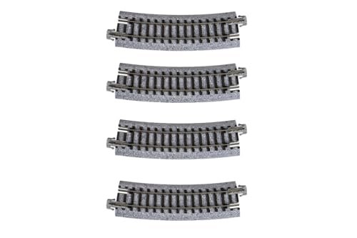 Kato USA RC Model Hovercraft Unitrack 315mm 12 3 8 Inch Radius 15 Degree Curve Track 4 Piece