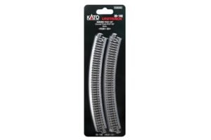 Kato N Scale RC Car Curved Unitrack R381 30 15 Inch 4 Piece Set