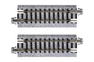 Kato USA Inc N 64mm RC Jet Straight Track 2 Pieces N Gauge Model 20 030 Japan Import