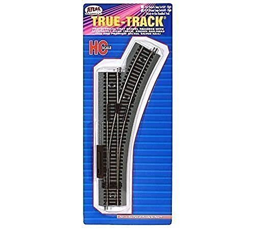 Atlas True Track Snap RC Boat Manual Switch Right HO Scale Model Train Accessory