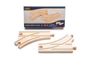 Maxim Enterprise Inc Wooden RC Truck Compatible with Thomas Friends Brio Major Brand Wooden Railway 2Pcs