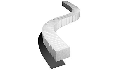 WOODLAND SCENICS ST1408 2 Riser 2 Feet Each 4 Pieces WOOU1408 Lightweight Layout System