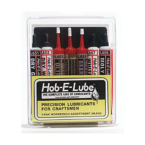 Woodland Scenics HL650 Hob E Lube Workbench Assortment 7 Piece Set
