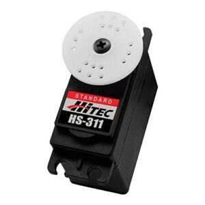 Hitec HS 311 Standard Universal RC Servo 3 Pole Motor 42 oz in Torque