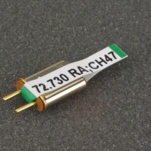 HRC6647247 AM FM Single Conv Rx Crystal 72.730 MHz for RX 7 RC Applications