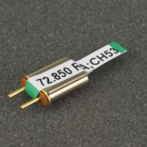 HRC6647253 AM FM Single Conv Rx Crystal 72.850 for Single Wing RC Plane