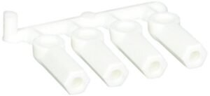 RPM Heavy Duty Rod Ends 12 Pack White for RC Heavy Haul Trucks