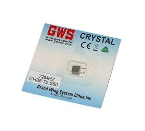 GWS FM Micro Receiver Crystal 72.55 MHz for GWS RC Aircraft GWSXFRM38
