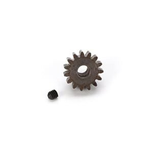 Robinson Racing 1215 Extra Hard High Carbon Steel Motor Pinion Gear 5Mm Bore 1.0 Mod Pitch 15 Tooth for New Bright 1 15 RC Monster Jam Grave Digger Truck