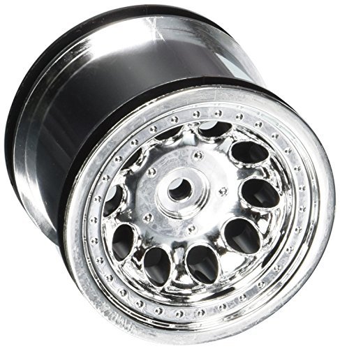 RPM Revolver 2 2 Truck Wheels Traxxas Rear Chrome