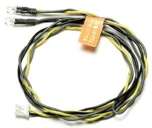 Tamiya 300053912 LED Flashlight Orange 3 mm for TLU Model Accessories