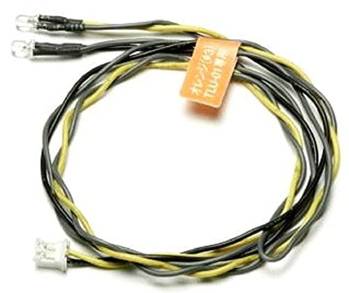Tamiya 300053912 LED Flashlight Orange 3 mm for TLU Model Accessories