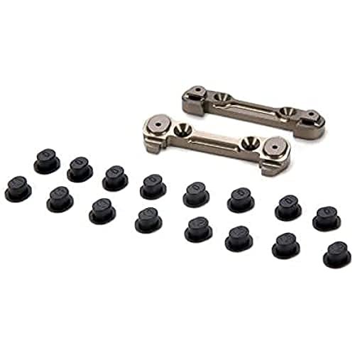 Losi Adjustable Front Hinge Pin Brace with Inserts 8B 8T LOSA1754 RC Fuel Tanks Gas Car Truck Option Parts