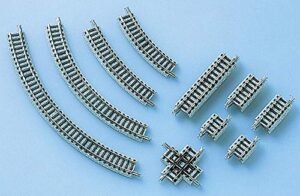 TOMYTEC TOMIX 91083 N Gauge Mini Rail Set Cross RC HC4 Body MX Pattern Railroad Model Rail Set