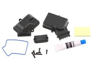 Traxxas 3924 RC Boat Hull and Hardware Receiver Box with Seals