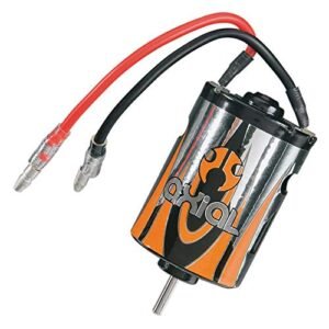 Axial AX24007 55T Rock Crawler Electric Motor with 2.2 RC Rock Crawler Tires Compatibility Silver Orange AXIC2407