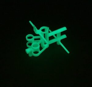 Blade EFLH2224GL Night Hunter Glow in the Dark RC Helicopter Main Frame Set MCX
