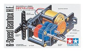 Tamiya 72005 6 Speed Gearbox High Efficiency RC Backfire Kit