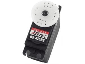 Hitec 33485S RC Deluxe HS 485HB Karbonite Gear Servo 3 Pole Motor Top Ball Bearing