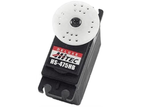 Hitec 33485S RC Deluxe HS 485HB Karbonite Gear Servo 3 Pole Motor Top Ball Bearing
