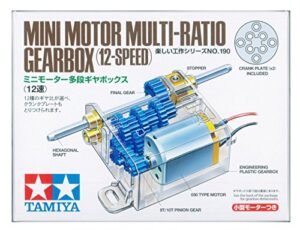 HobbyTech Mini Motor Multi Ratio Gearbox 12 Speed Liquid Cooled RC Motor