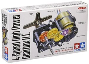 Tamiya RC Power Truck 4 Speed High Power Gearbox H E for Enhanced Durability and Performance