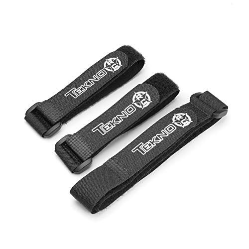 Tekno RC LLC Battery Straps 2 Short 1 Long TKR40007K Elec Car/Truck Replacement Parts